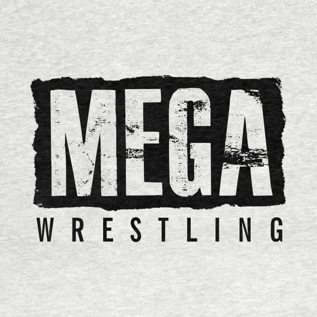 Mega (Black) Logo - Tee by MEGACHAMPIONSHIPWRESTLINGSHOP